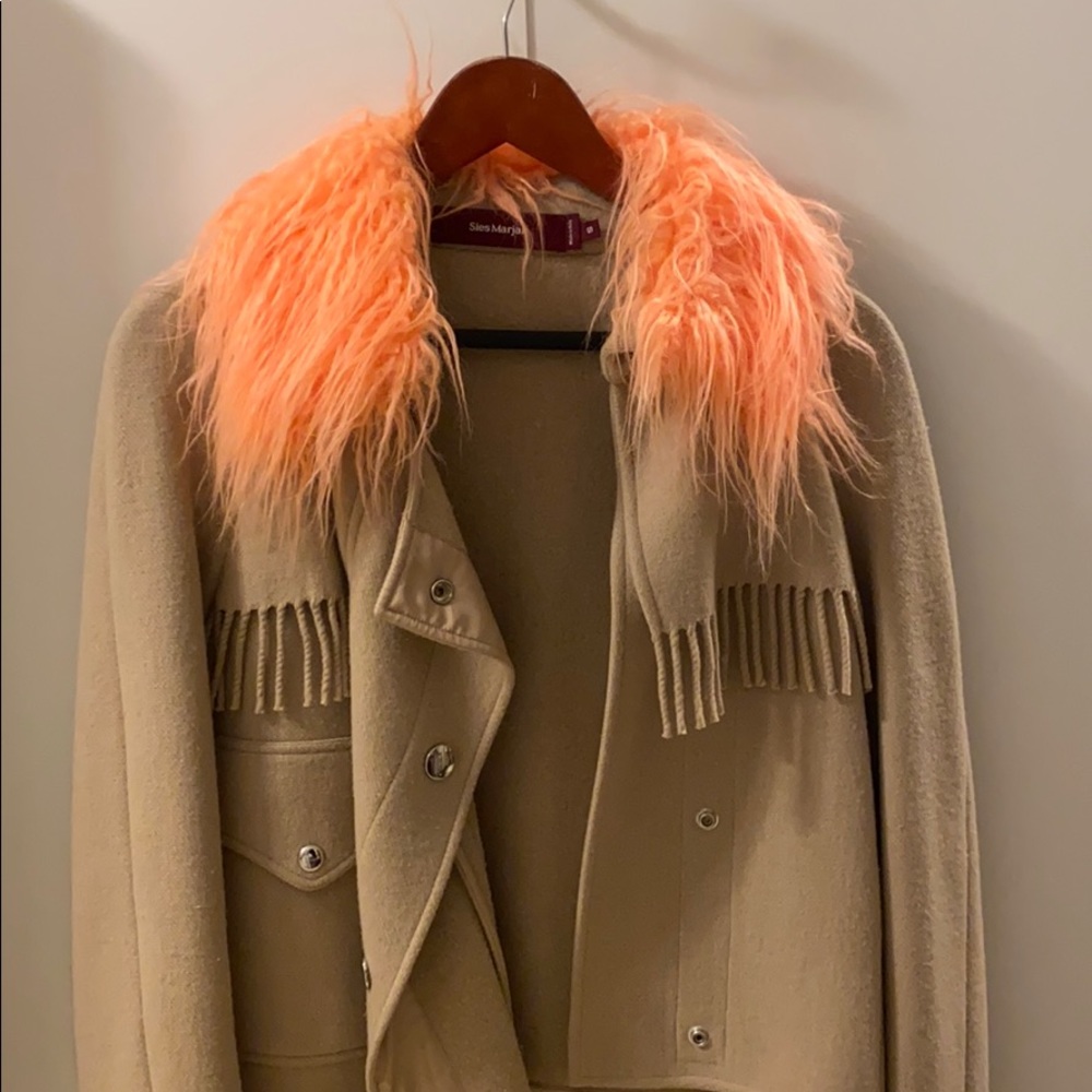 Authentic Sies Marjan Moto Jacket with fringe